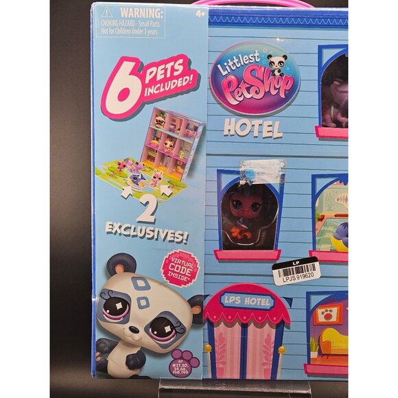 Littlest Pet Shop Hotel Playset Exclusive Target 6 Pets Virtual Code - Picture 2 of 6